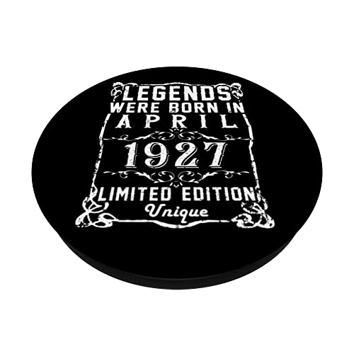 Dónde comprar en España Cumpleaños Abril 1927 Edición Limitada Regalo April PopSockets PopGrip Intercambiable