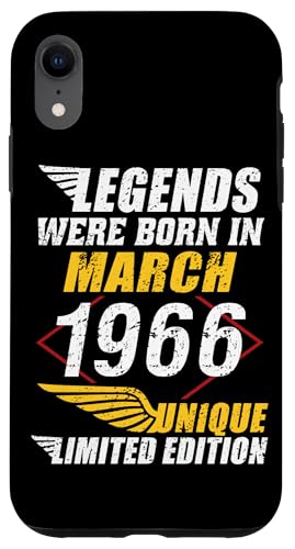 Consigue ahora Carcasa para iPhone XR Cumpleaños Marzo 1966 Navidad Edición Limitada Regalo March 1966 Rebajas 2024 | regaloscumple.com