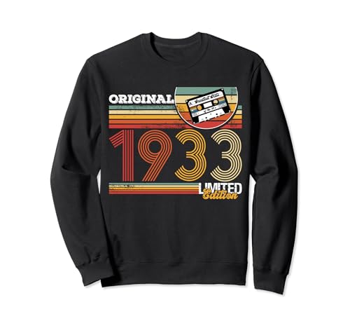 Comprar Ideas para regalar Fiesta cumpleaños fiesta cumpleaños cumpleaños 1933 Sudadera Top Precio 2024 | regaloscumple.com