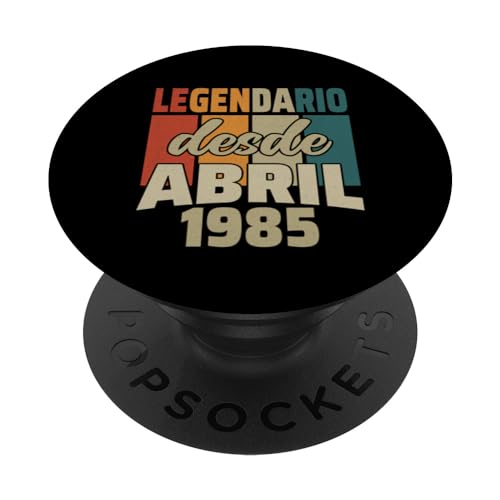 Comprar Legendario Desde Abril 1985 - Cumpleaños Catálogo 39 Años PopSockets PopGrip Intercambiable Ofertas 2024 | regaloscumple.com