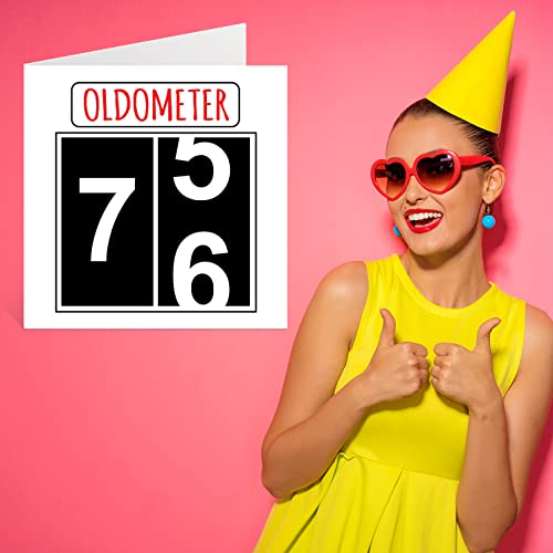 Comprar ahora Divertidas tarjetas de cumpleaños de 76 para hombres y mujeres