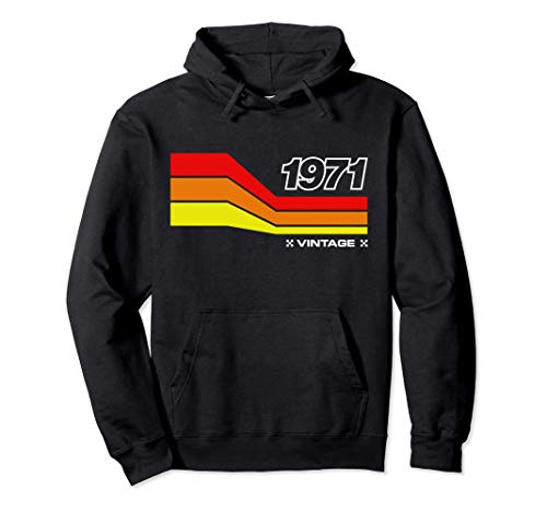 Comprar Vintage 1971 Retro Motocross motocross moto 50 cumpleaños Navidad Sudadera con Capucha Rebajas 2025 | regaloscumple.com