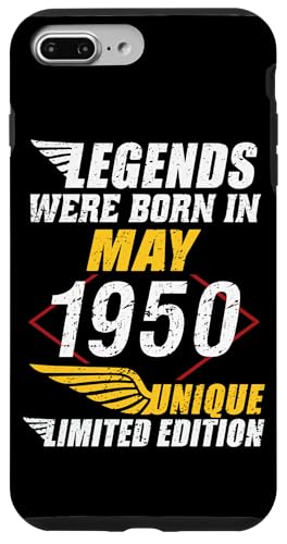 Comprar Carcasa para Ideas para regalar iPhone 7 Plus/8 Plus Cumpleaños Mayo 1950 Edición Limitada Regalo Legend May Rebajas 2025 | regaloscumple.com