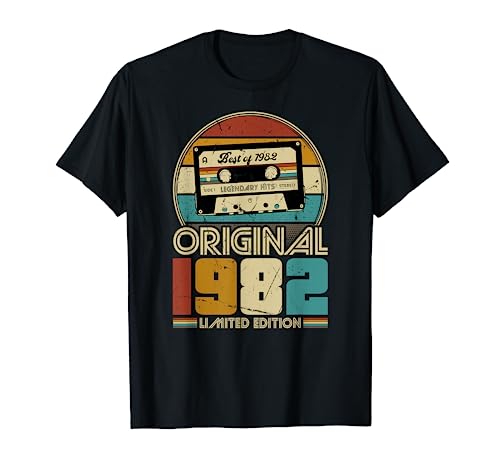 Oferta 1982 cumpleaños edición hombres regalo