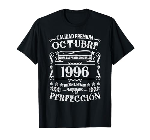 Consigue ahora Las Navidad leyendas nacieron en octubre 1996 28 cumpleaños Camiseta Top Precio 2024 | regaloscumple.com