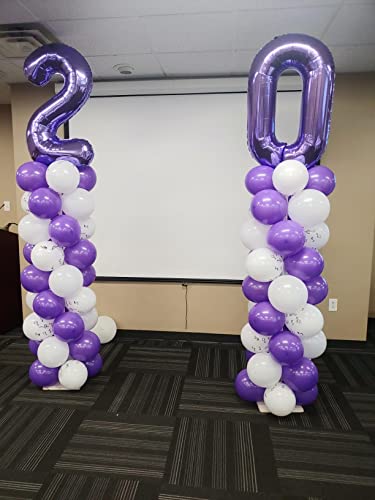 Comprar en Amazon CM Morado 0 Globo Gigante Helio Suministros Fiesta Bebé