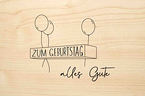 Consigue ahora Holzgrusskarten Original Felicitaciones cumpleaños – 100% hecha a mano en Austria Cumpleaños hecha madera roble tarjeta regalo tarjeta cumpleaños tarjeta felicitación tarjeta postal Rebajas 2025 | regaloscumple.com