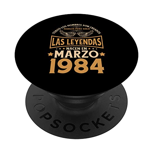 Consigue ahora Cumpleaños Hombre Regalos Las Leyendas Marzo Regalos 1984 PopSockets PopGrip Intercambiable Top Precio 2024 | regaloscumple.com