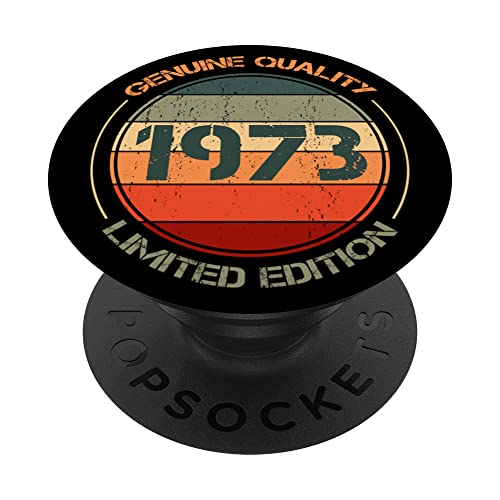 Consigue ahora Vintage 1973 Pop Socket Cumpleaños para teléfono divertido retro 1973 cumpleaños PopSockets PopGrip Intercambiable Rebajas 2025 | regaloscumple.com