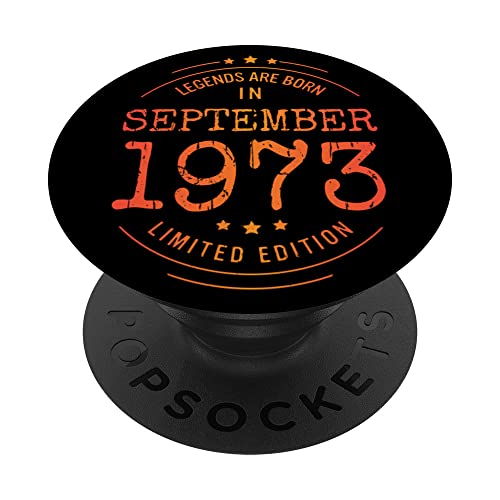 Comprar Cumpleaños Ideas para regalar Septiembre 1973 Edición Limitada Regalo Vintage PopSockets PopGrip Intercambiable Ofertas 2024 | regaloscumple.com