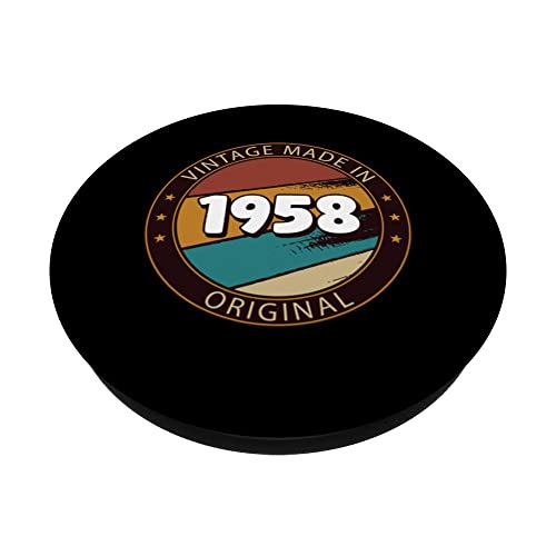 Ofertas de última hora 1958 Cumpleaños PopSockets PopGrip Intercambiable