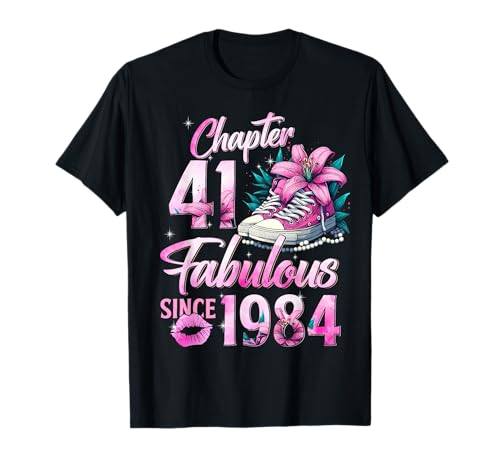Consigue Regalos ahora Chapter 41 Fabulous Since 1984 41st Birthday Queen Diamond Camiseta Top Precio 2024 | regaloscumple.com