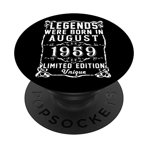 Oferta Cumpleaños 1959 Limitada Legend PopSockets Intercambiable