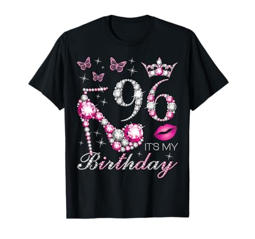 Comprar Ideas para regalar 96 Es mi cumpleaños 96 años es mi cumpleaños número 96 Camiseta Top Precio 2025 | regaloscumple.com