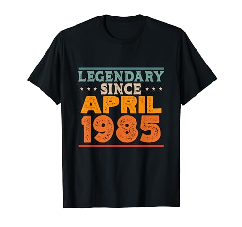 Comprar Legendary desde Regalos abril 1985 impresionante fiesta cumpleaños retro Camiseta Top Precio 2024 | regaloscumple.com