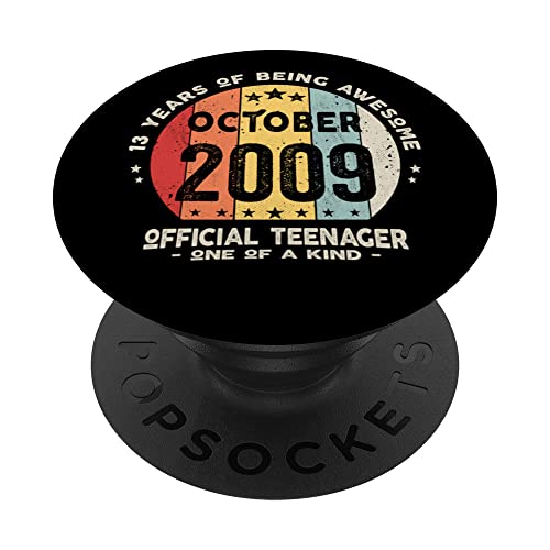 Comprar Regalo 13 años Cumpleaños Niño Niña - Octubre 2009 PopSockets Navidad PopGrip Intercambiable Rebajas 2023 | regaloscumple.com