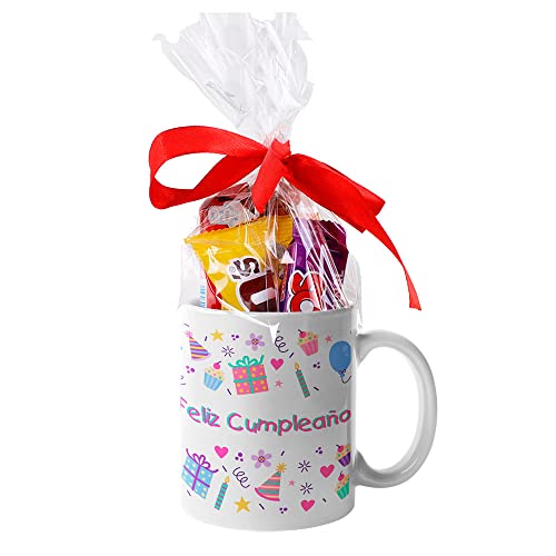 Consigue ahora Tazas Feliz Cumpleaños con Chocolate BlackFriday elige diseño Regalos Originales regalos cumpleaños (Diseño 1) Ofertas 2024 | regaloscumple.com
