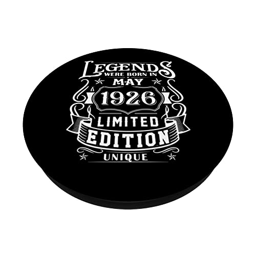 Oferta Flash Cumpleaños Mayo 1926 Edición Limitada Regalo Legend May PopSockets PopGrip Intercambiable