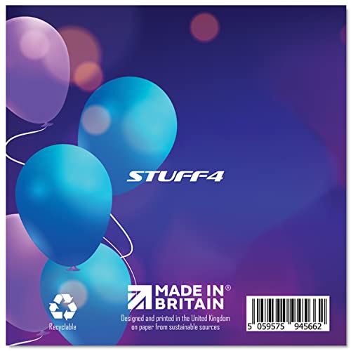 Comprar en Amazon Tarjeta cumpleaños 74 hombres mujeres fiesta en globo tarjetas feliz