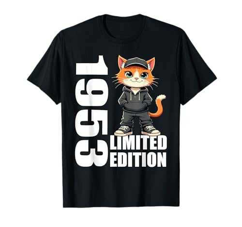 Comprar Edición Limitada 1953 Cumpleaños BlackFriday 1953 Nacido 1953 Vintage Camiseta Ofertas 2025 | regaloscumple.com