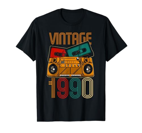 Comprar 32 Cumpleaños Hombre Mujer 32 Años Vintage 1990 Promoción Camiseta Top Precio 2024 | regaloscumple.com