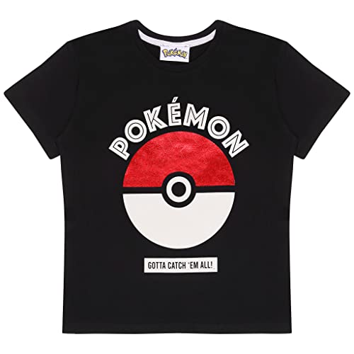 Comprar Pokemon Catch Em All Empuje la Bola Camiseta Cumpleaños los Muchachos Negro 92 | Niños Animado Primeros Idea del Regalo cumpleaños para los Muchachos Top Precio 2025 | regaloscumple.com