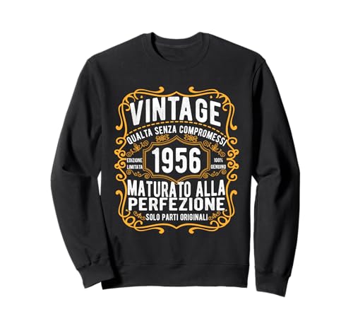Consigue ahora Vintage 1956 regalo divertido Catálogo 65 años cumpleaños camiseta Sudadera Ofertas 2025 | regaloscumple.com