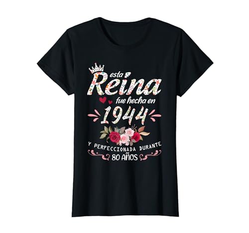 Oferta 80 Cumpleaños Regalo Reina Hecha 1944