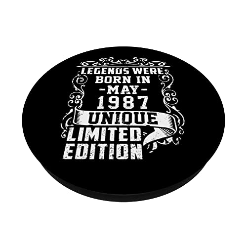 Comprar en Amazon Cumpleaños 1987 Limitada Legend PopSockets Intercambiable