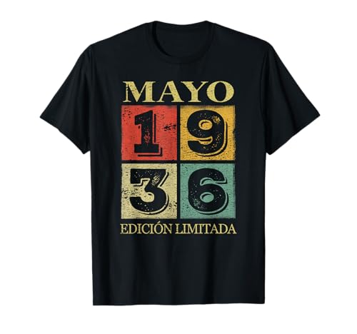Comprar Navidad 87 Años Cumpleaños 1936 Hombre 87 Mayo Edición Limitada Camiseta Top Precio 2024 | regaloscumple.com