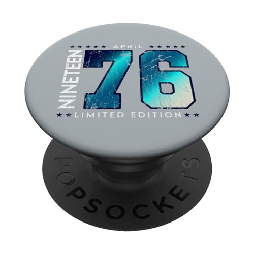 Consigue ahora 1976 abril Mes Año nacimiento Cumpleaños Cumpleaños PopSockets PopGrip Intercambiable Top Precio 2024 | regaloscumple.com