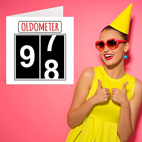Top Precios Tarjetas 98 y Oldometer, feliz abuelo, niñera, abuela, papá, tarjetas 145 x mm, cumpleaños