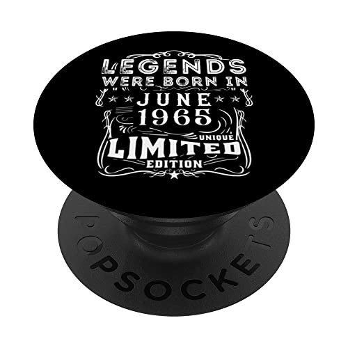 Consigue ahora Cumpleaños Cumpleaños Junio 1965 Edición Limitada Regalo Legend June PopSockets PopGrip Adhesivo Top Precio 2025 | regaloscumple.com