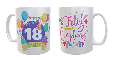 Comprar Tazas Cumpleaños regalo 18 años - 18 cumpleaños fiesta - 18 años regalos hombre - regalos para 18 cumpleaños - articulos para fiesta 18 cumpleaños (SOLO TAZA) Ofertas 2024 | regaloscumple.com