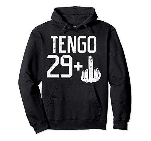 Oferta 29 + Medio 30 Birthday Sudadera Capucha