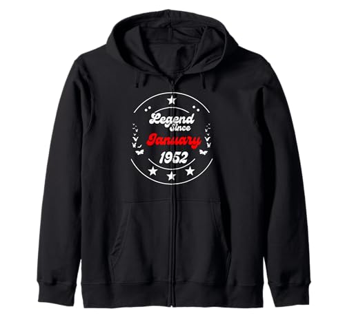 Consigue ahora Enero 1952 Cumpleaños Leyenda Hombre Niño Desde Enero 1952 Sudadera con Capucha Top Promoción Precio 2025 | regaloscumple.com