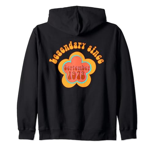 Consigue ahora Nacido en septiembre 1973 Cumpleaños Legendario desde 1973 Navidad Sudadera con Capucha Ofertas 2025 | regaloscumple.com