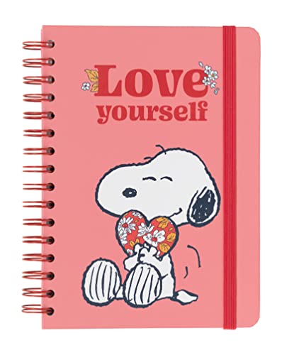 Comprar Grupo Erik Cuaderno Snoopy Love Yourself - Cuaderno A5 - Cuaderno pautado | Libreta rayas - Cuaderno Navidad notas - Bloc notas A5 - Licencia oficial Ofertas 2024 | regaloscumple.com