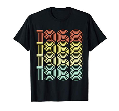 Consigue ahora 1968 año cumpleaños Promoción vintage regalo cumpleaños Camiseta Top Precio 2023 | regaloscumple.com