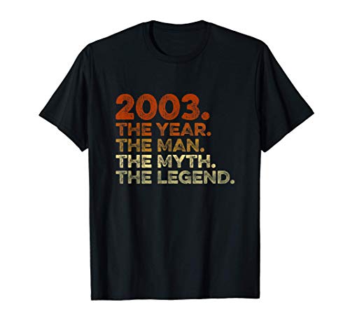 Oferta Hombre Regalo Vintage Year Myth Camiseta