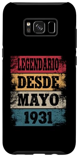 Consigue ahora Carcasa Cumpleaños para Galaxy S8+ Legendario Desde Marzo 1931 - Cumpleaños 93 Años Rebajas 2025 | regaloscumple.com