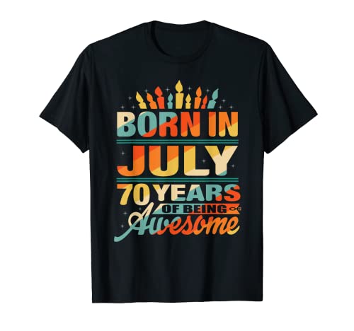 Oferta Julio 70 70 70 regalo gráfico