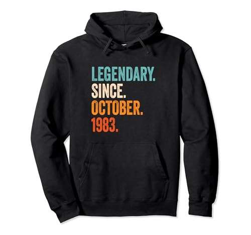 Oferta Legendary October años aniversario Sudadera Capucha
