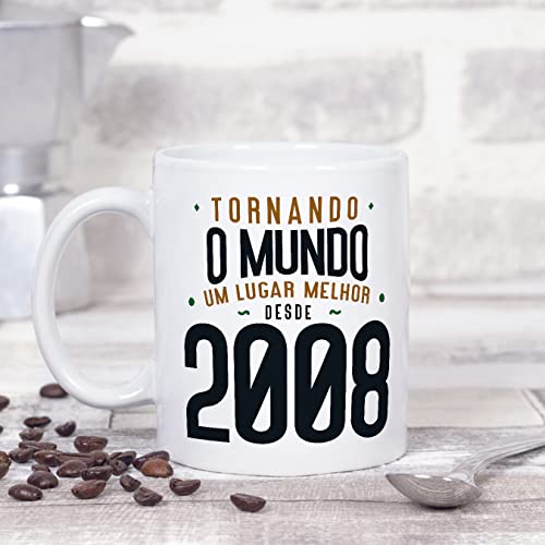 Ofertas en regaloscumple.com MUGFFINS 2008 - Portugués Tornando Mundo Lugar - oz 330 - original divertido