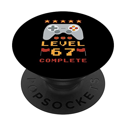 Comprar Cumpleaños 67 Nivel 67 Completo PopSockets PopGrip BlackFriday Intercambiable Ofertas 2025 | regaloscumple.com