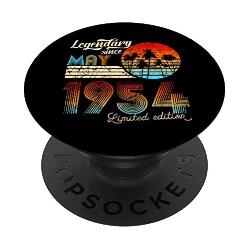 Consigue ahora Legendario De Cumpleaños Desde Mayo De Cumpleaños 1954 Regalo. PopSockets PopGrip Intercambiable Ofertas 2024 | regaloscumple.com