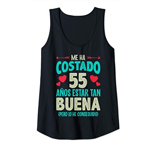 Oferta Mujer Ha 55 Regalo Cumpleaños Para Camiseta Mangas