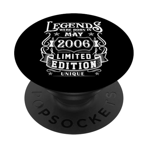 Consigue ahora Cumpleaños Mayo 2006 Edición Limitada Regalo Legend Promoción May PopSockets PopGrip Intercambiable Ofertas 2024 | regaloscumple.com
