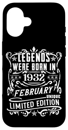 Consigue ahora Carcasa para iPhone 16 Navidad Cumpleaños Febrero 1932 Edición Limitada Regalo February Rebajas 2024 | regaloscumple.com