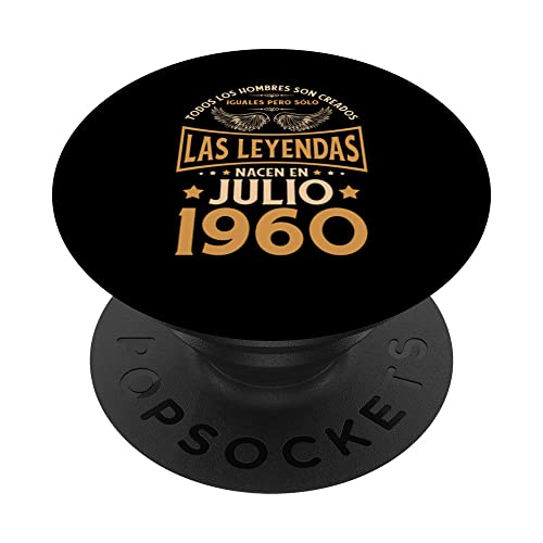 Comprar Cumpleaños Hombre Regalos Las Leyendas Julio 1960 PopSockets Catálogo PopGrip Intercambiable Rebajas 2024 | regaloscumple.com